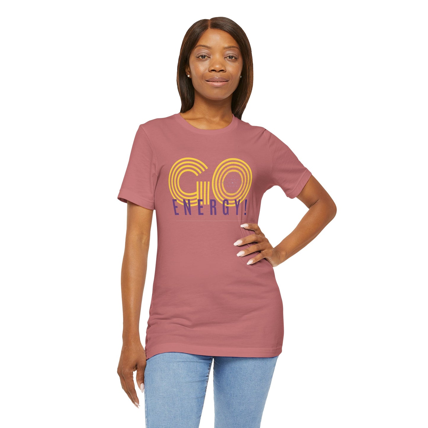GO ENERGY! - Unisex Jersey Short Sleeve Tee