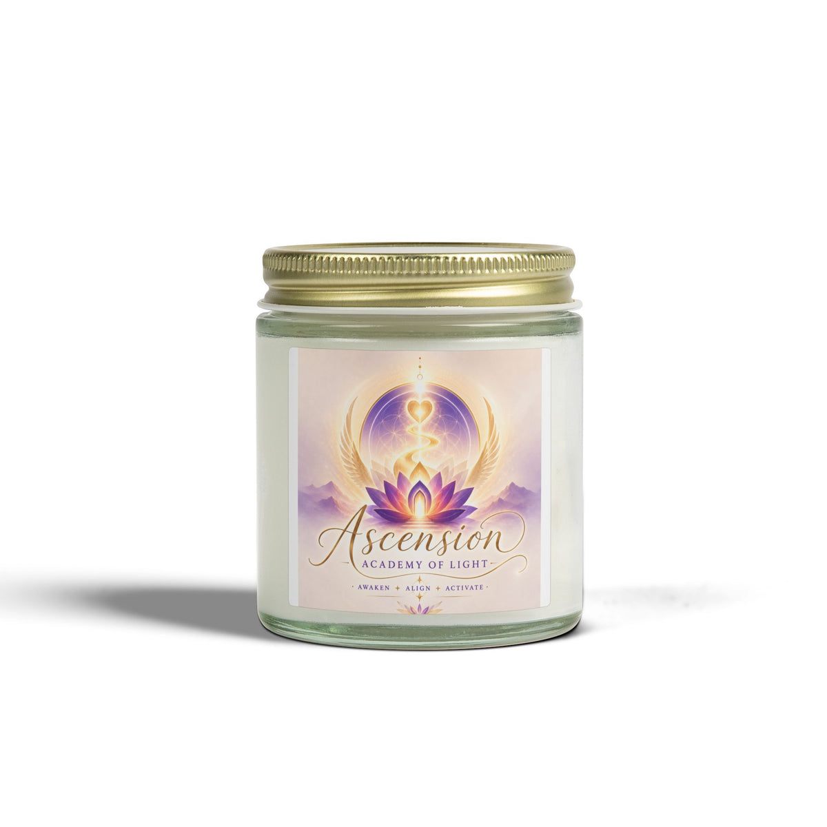 Coconut Apricot Soy Candle — 4oz & 9oz Scented Jar