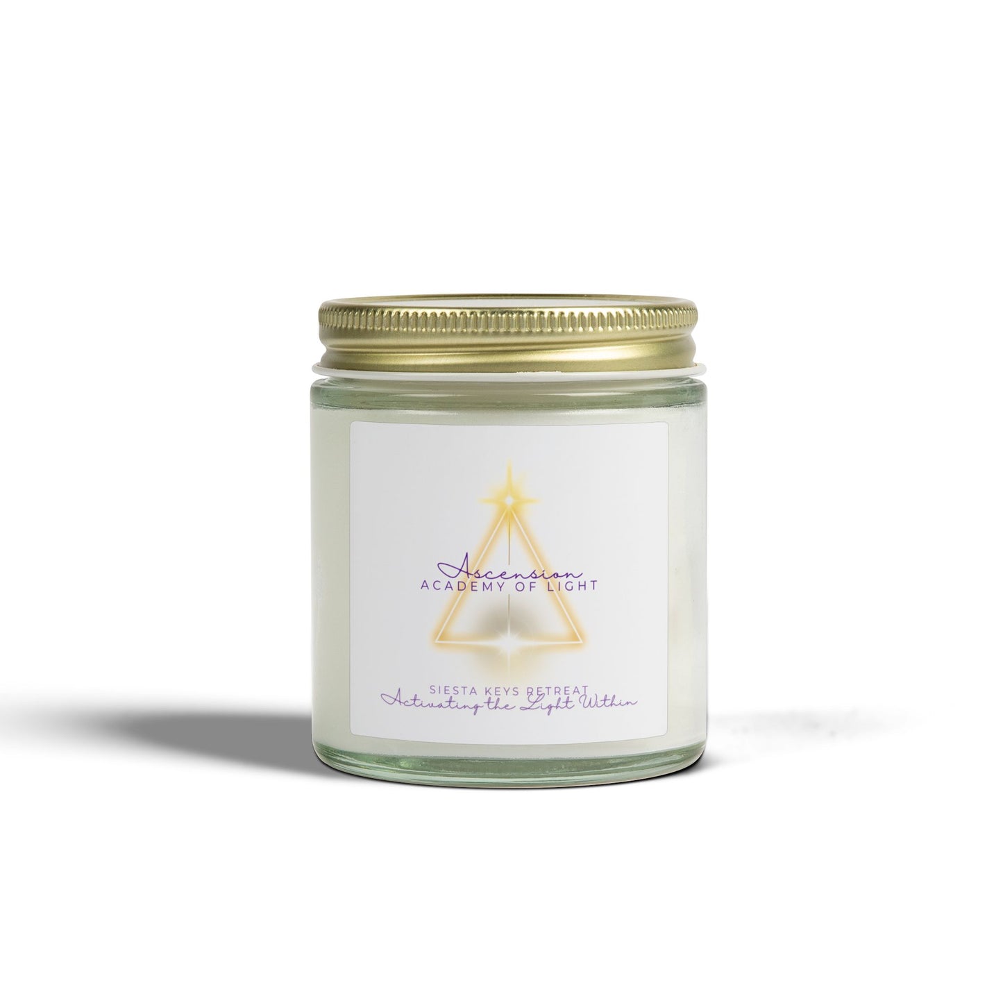 Coconut Apricot Soy Candle — 4oz & 9oz Scented Jar