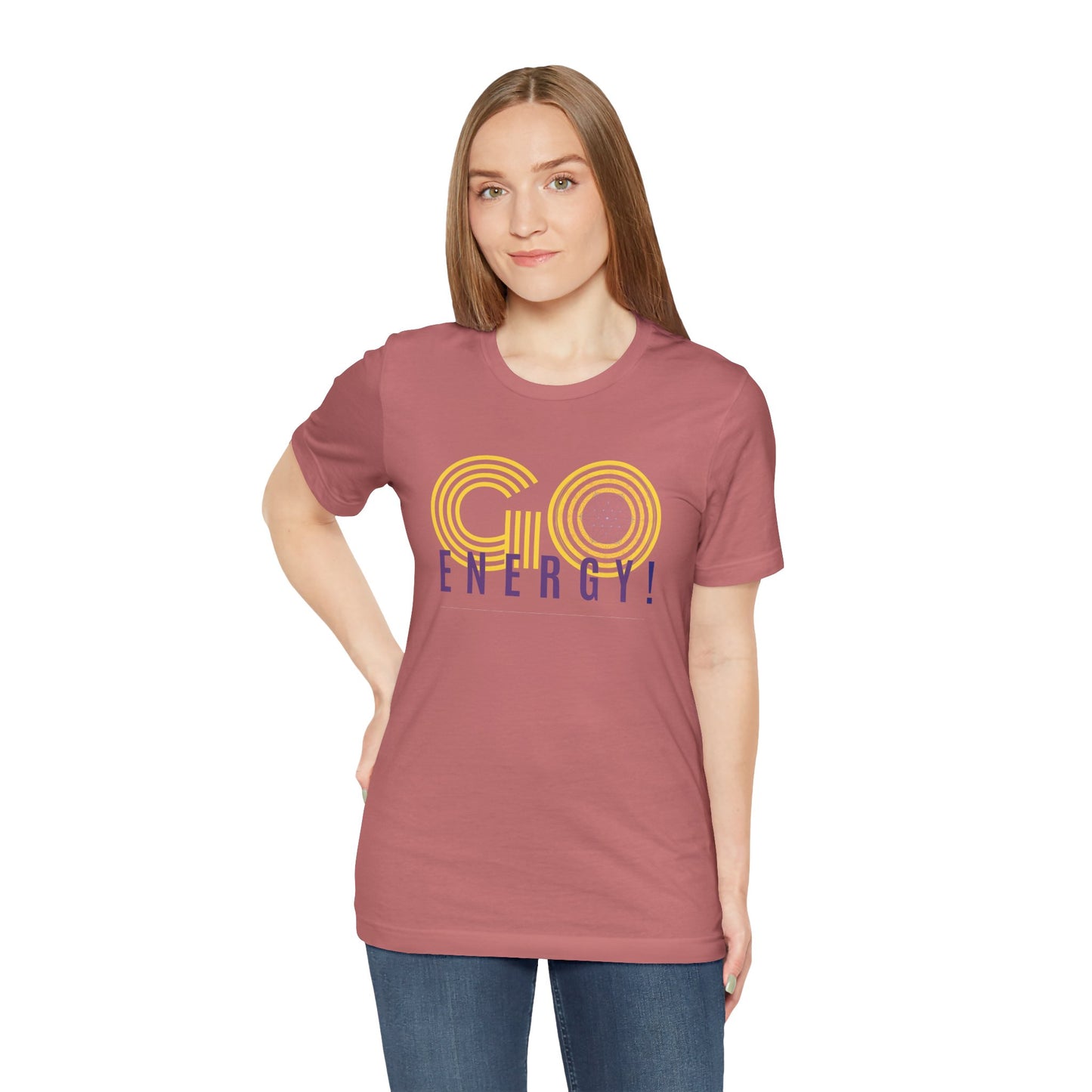 GO ENERGY! - Unisex Jersey Short Sleeve Tee