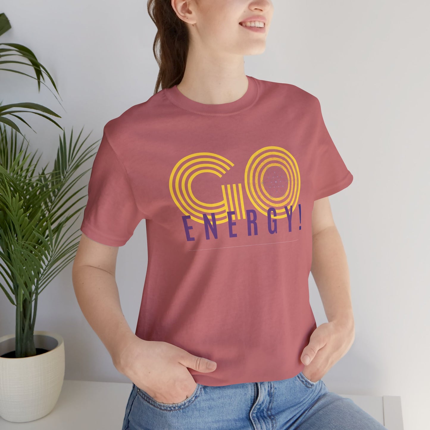GO ENERGY! - Unisex Jersey Short Sleeve Tee