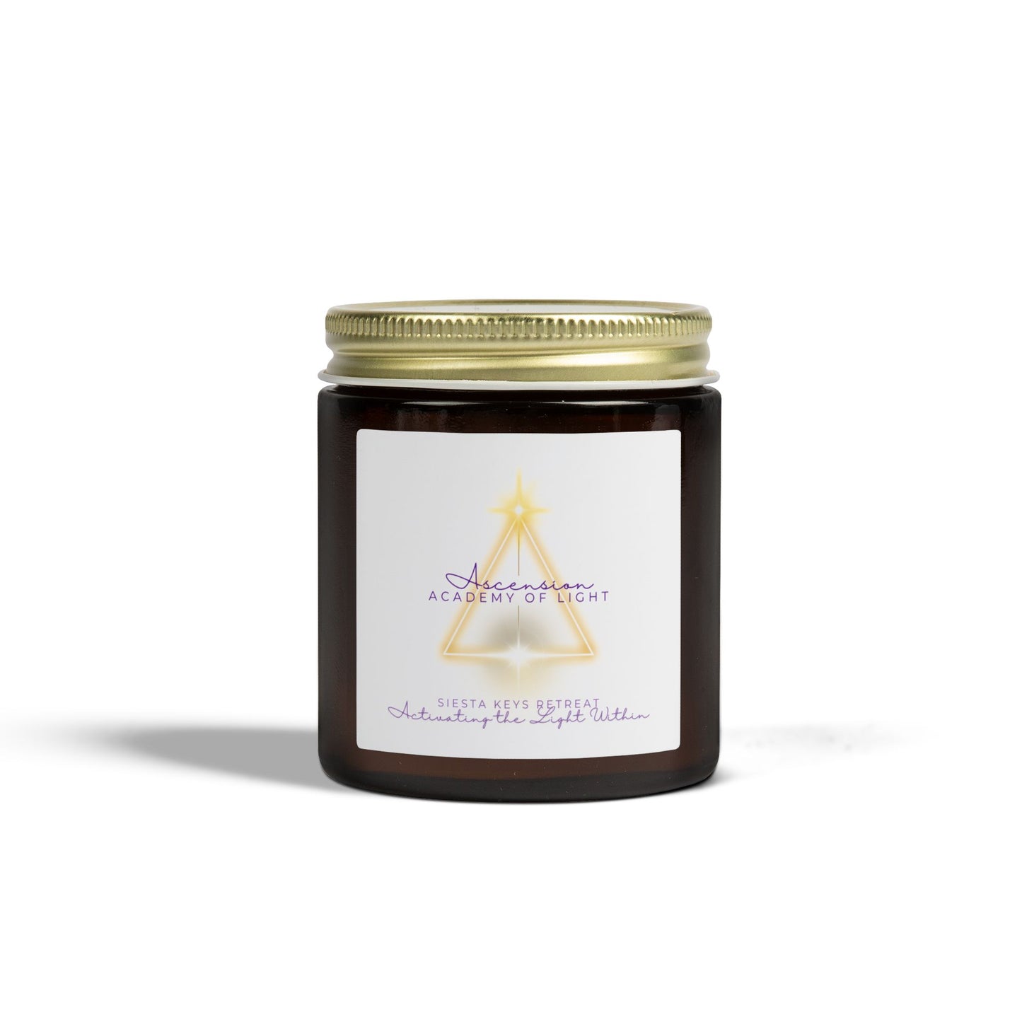 Coconut Apricot Soy Candle — 4oz & 9oz Scented Jar