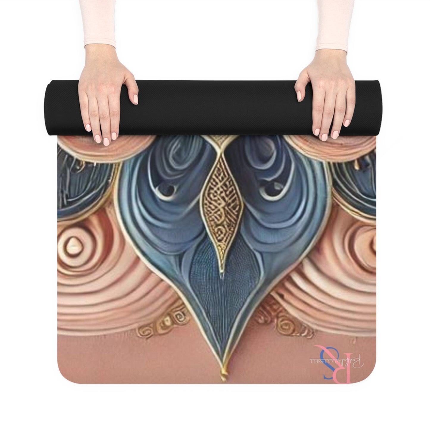 Restful and Successful Rubber Yoga Mat