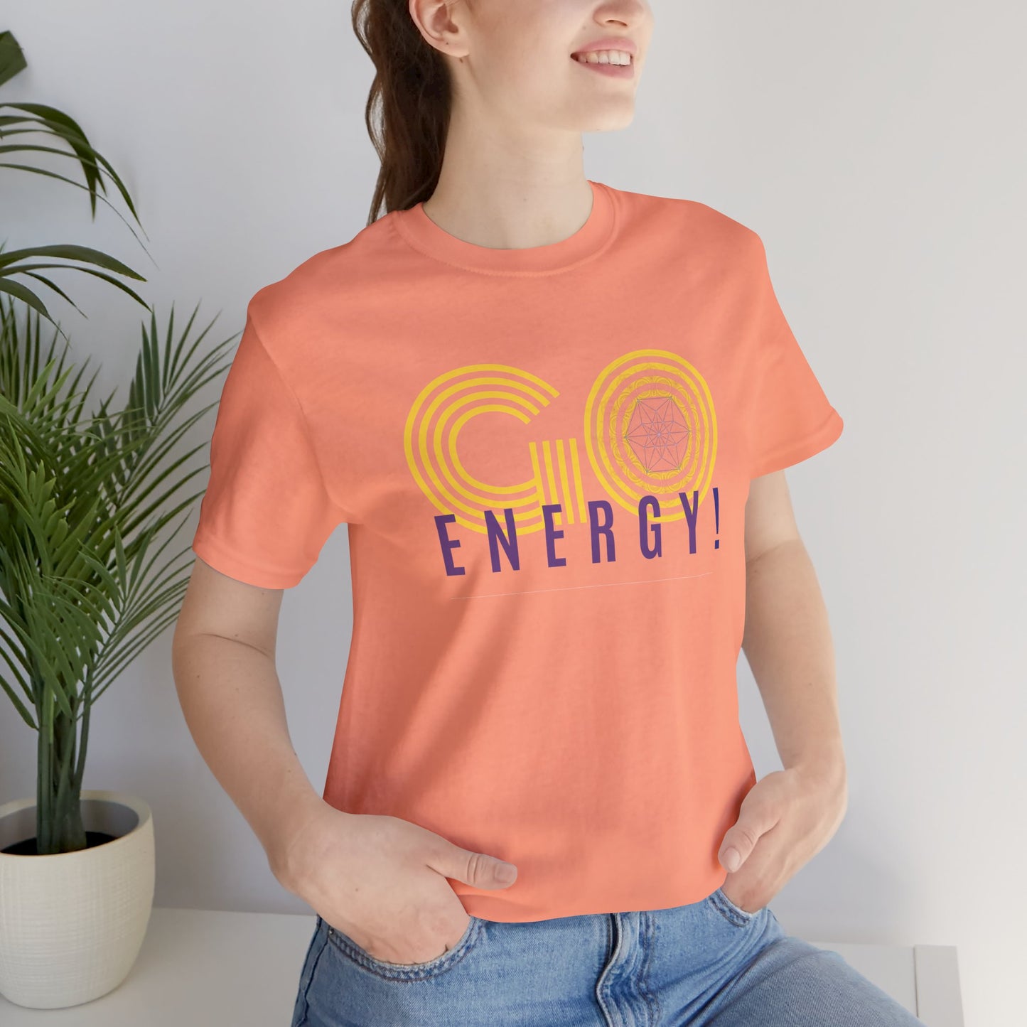 GO ENERGY! - Unisex Jersey Short Sleeve Tee