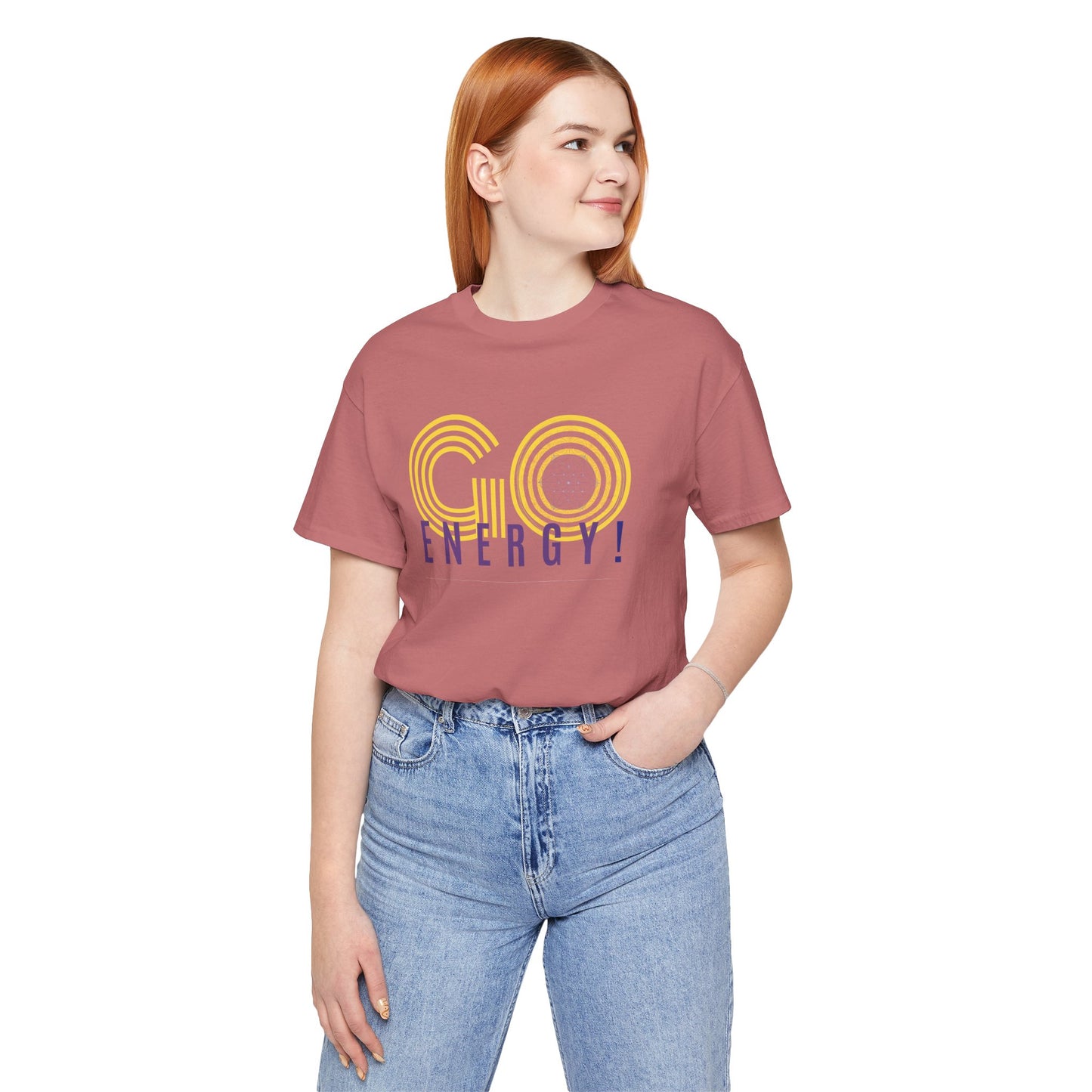 GO ENERGY! - Unisex Jersey Short Sleeve Tee