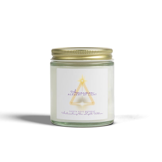 Coconut Apricot Soy Candle — 4oz & 9oz Scented Jar
