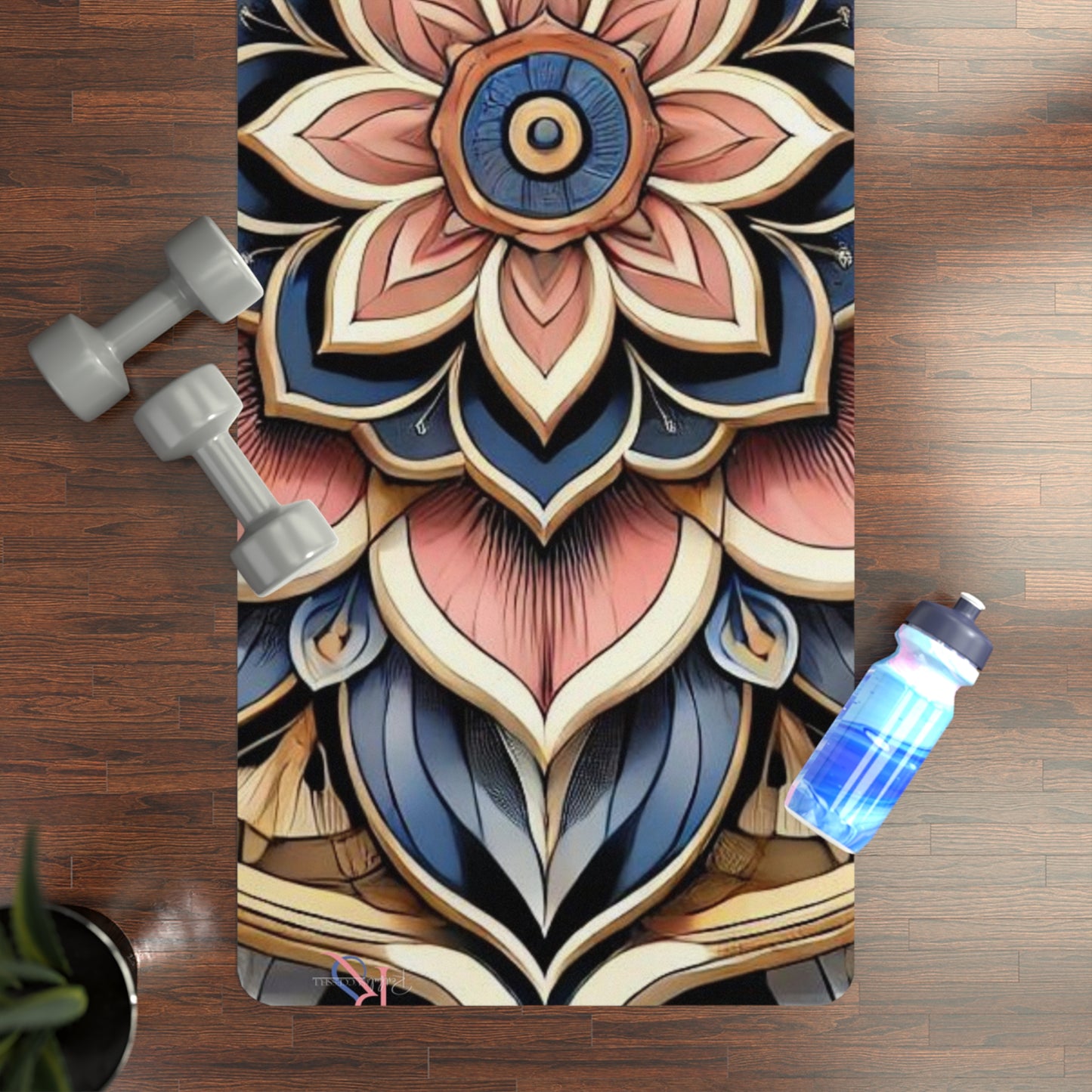 Restful and Successful Rubber Yoga Mat