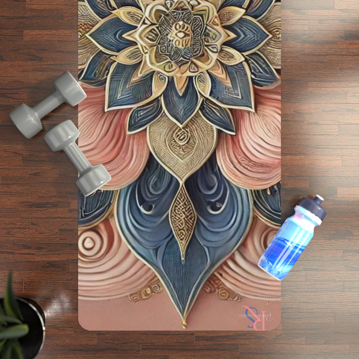 Restful and Successful Rubber Yoga Mat