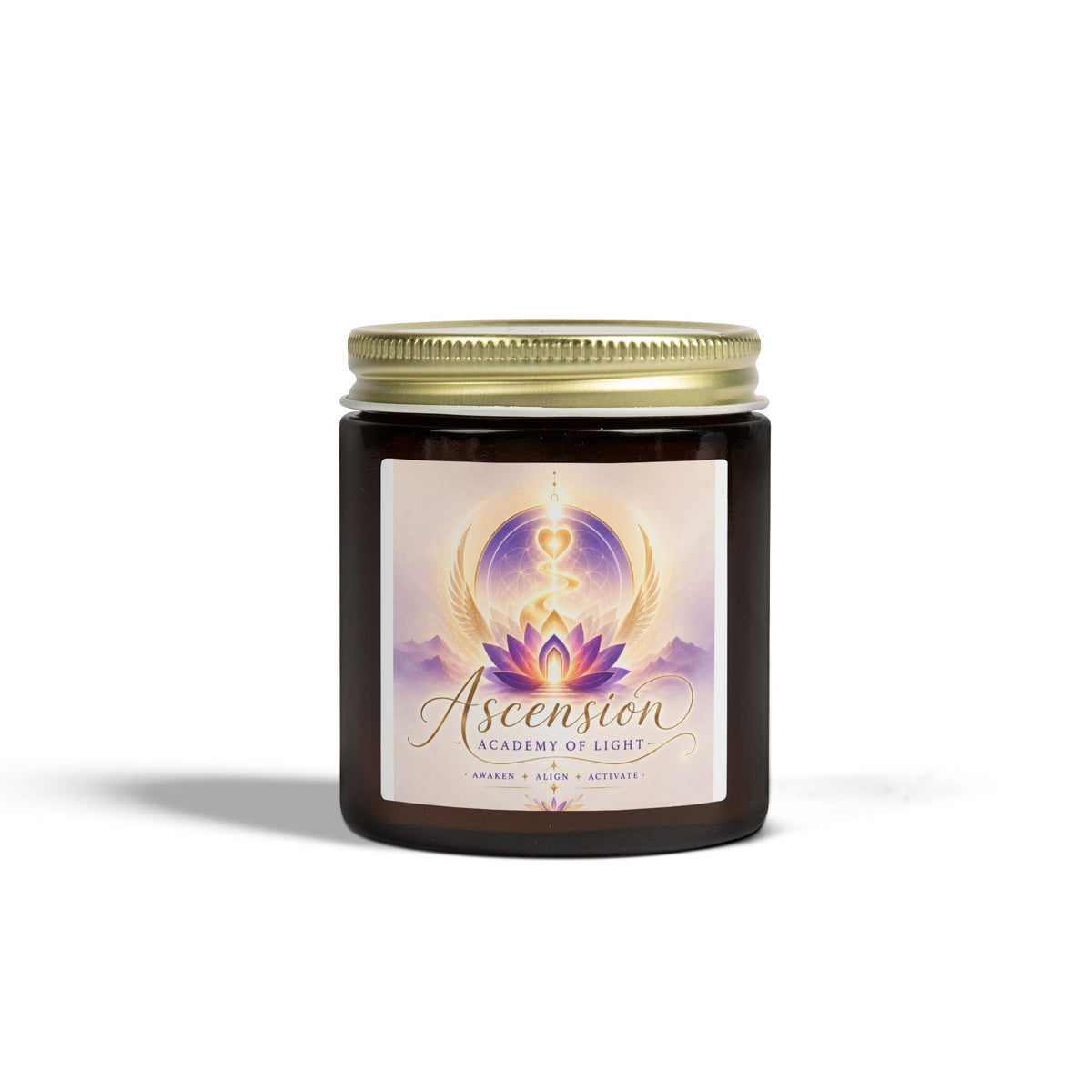 Coconut Apricot Soy Candle — 4oz & 9oz Scented Jar