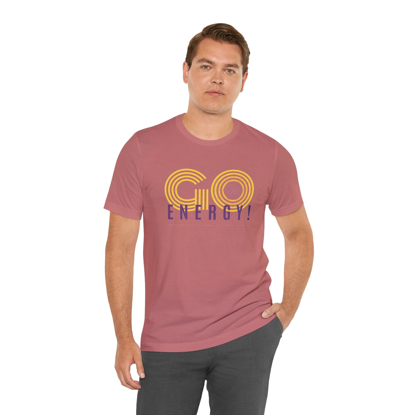 GO ENERGY! - Unisex Jersey Short Sleeve Tee